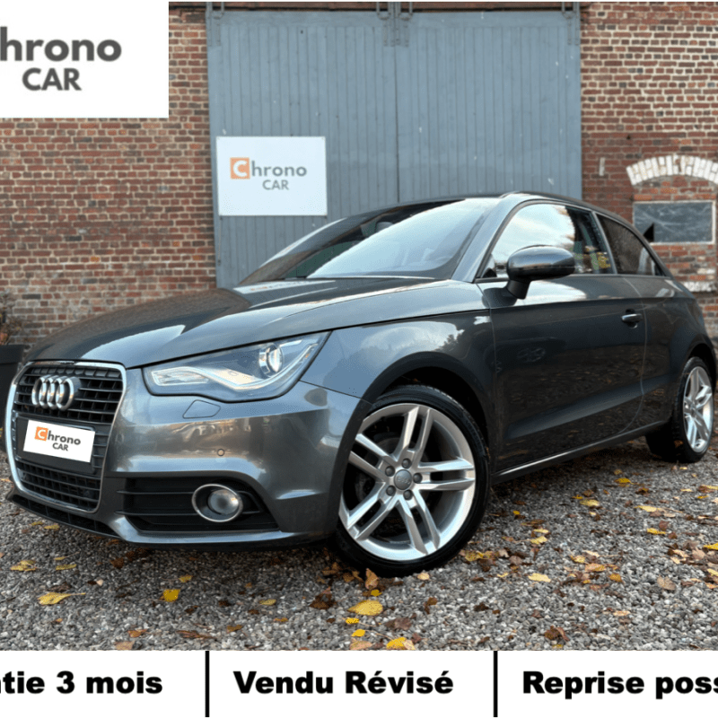 Audi A1 1.6TDI 90ch AMBITION / BOITE AUTOMATIQUE / 1ERE MAIN / SUIVI COMPLET 12&nbsp;490€
