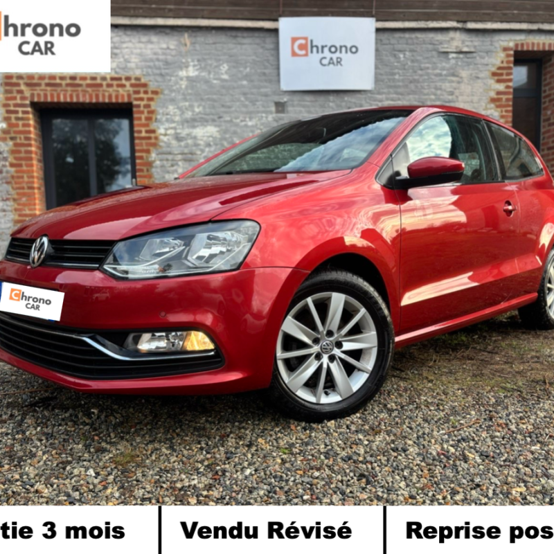 Volkswagen Polo 1.4TDI 90ch/ BOITE AUTOMATIQUE/ GRAND ECRAN / FAIBLE KMS 10&nbsp;590€