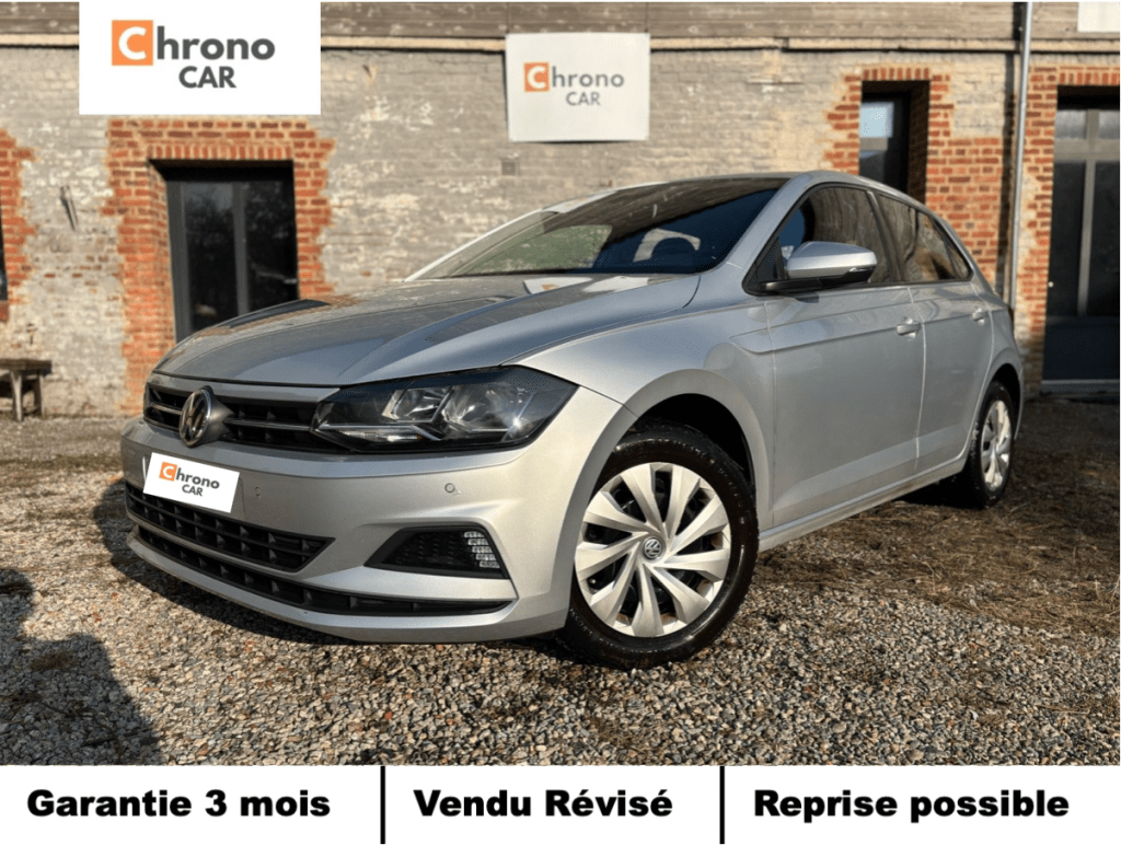 Volkswagen Polo 1.0 80ch 5p / SUIVI COMPLET / APPLE CARPLAY / FAIBLE KMS 12&nbsp;490€