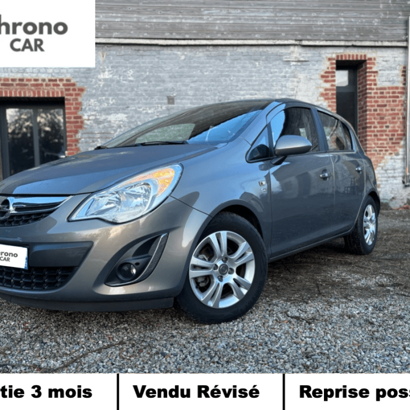 Opel Corsa 1.4i 100ch 5p / BOITE AUTOMATIQUE/ 1ERE MAIN/ SUIVI COMPLET EN CONCESSION 8&nbsp;590€