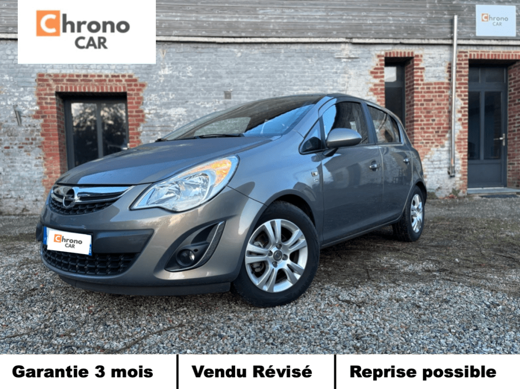 Opel Corsa 1.4i 100ch 5p / BOITE AUTOMATIQUE/ 1ERE MAIN/ SUIVI COMPLET EN CONCESSION 8&nbsp;590€