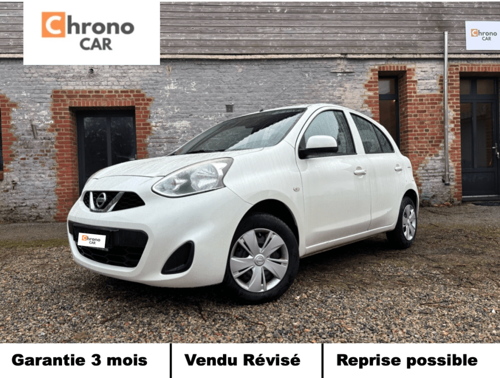 Nissan Micra 1.2i 80ch 5p / Boîte Automatique/ 1ere main / Suivi Complet 8&nbsp;990€