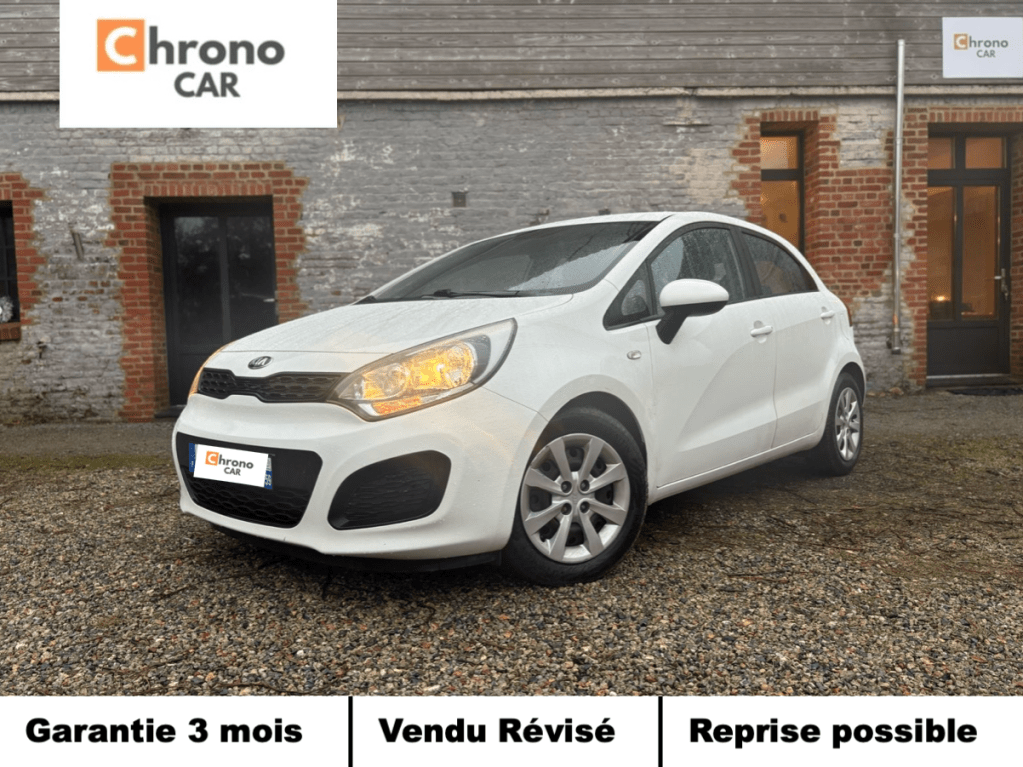 Kia Rio 1.2 i-CVVT 85ch 5p / SUIVI COMPLET 7&nbsp;990€