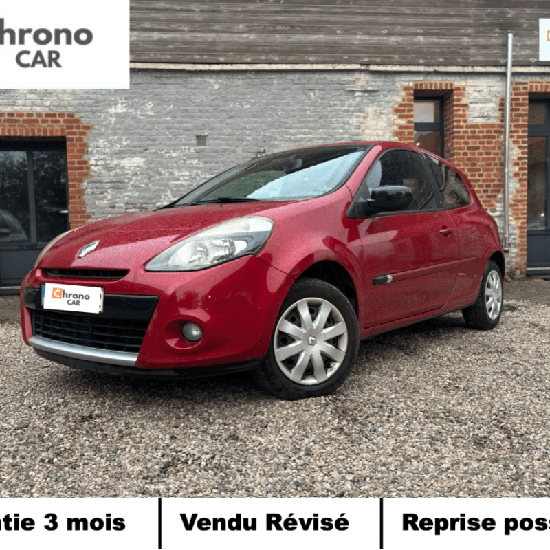 Renault Clio III 20Th Anniversary 1.5dci 75ch / 1ERE MAIN / SUIVI COMPLET EN CONCESSION 6&nbsp;590€