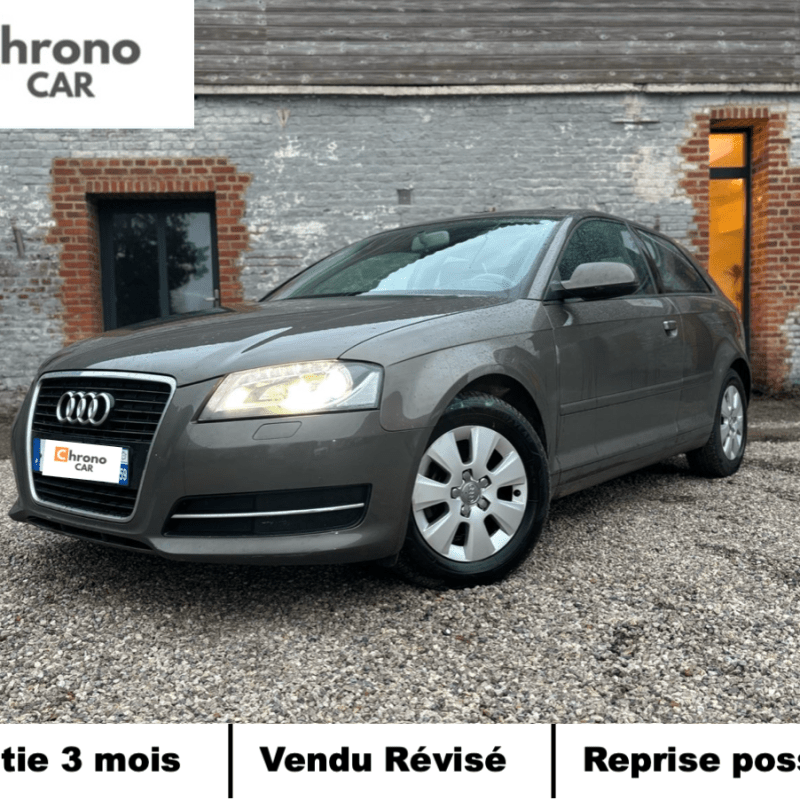 Audi A3 1.6TDI 105ch / FAIBLE KMS / XENON / REGULATEUR DE VITESSE 8&nbsp;990€