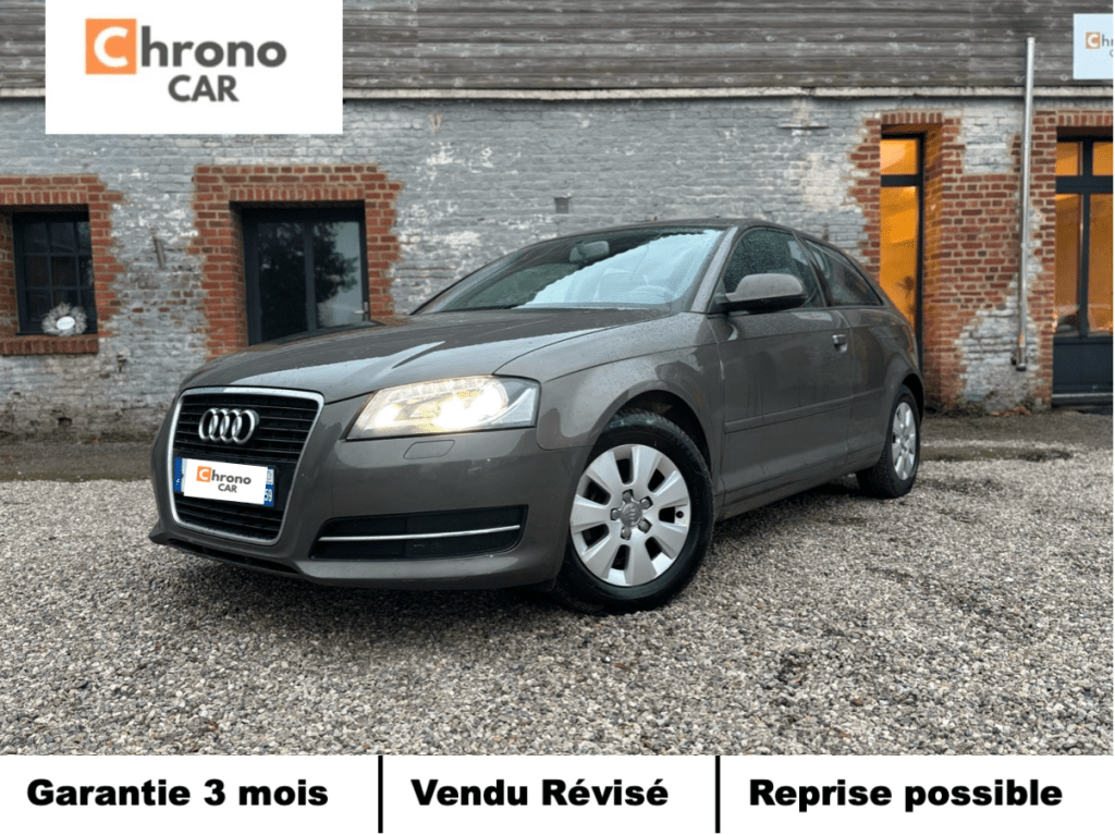 Audi A3 1.6TDI 105ch / FAIBLE KMS / XENON / REGULATEUR DE VITESSE 8&nbsp;990€
