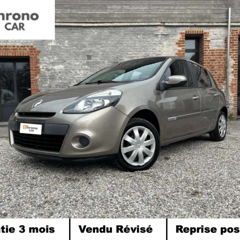 Renault Clio 3 1.2i Yahoo 75ch 5p / 1ERE MAIN / SUIVI COMPLET / KIT DISTRIBUTION OK 6&nbsp;290€