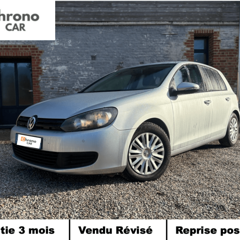 Volkswagen Golf VI 1.6TDI 105ch 5p / 1ERE MAIN / SUIVI COMPLET / KIT DISTRIBUTION NEUF / GPS / GRAND ECRAN 8&nbsp;990€