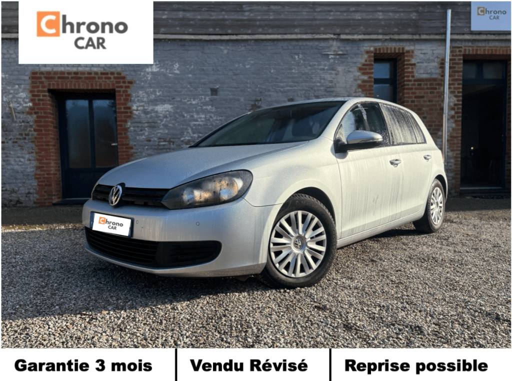 Volkswagen Golf VI 1.6TDI 105ch 5p / 1ERE MAIN / SUIVI COMPLET / KIT DISTRIBUTION NEUF / GPS / GRAND ECRAN 8&nbsp;990€