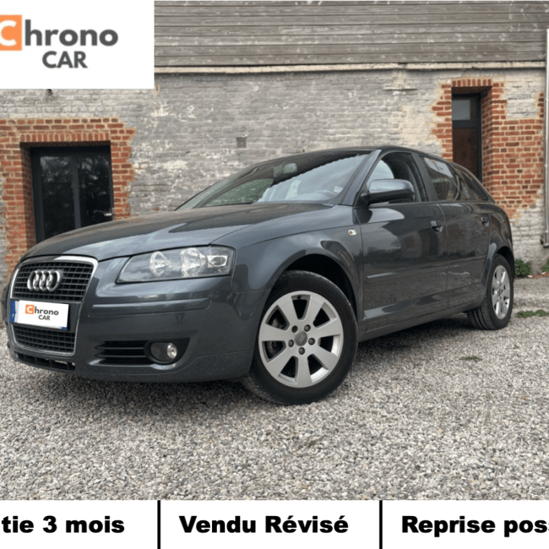 Audi A3 SportBack 1.9TDI 105ch / 1ère Main / REGULATEUR DE VITESSE 8&nbsp;490€