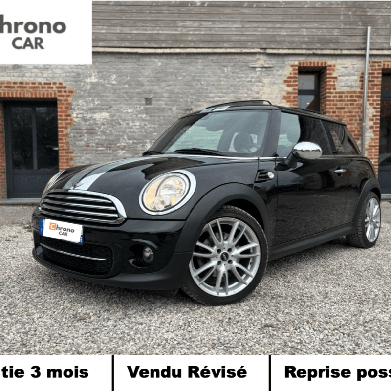 Mini Cooper D 2.0L 112ch/ SUIVI COMPLET/ BOITE AUTOMATIQUE/ TOIT OUVRANT/ REGULATEUR 10 990&nbsp;€
