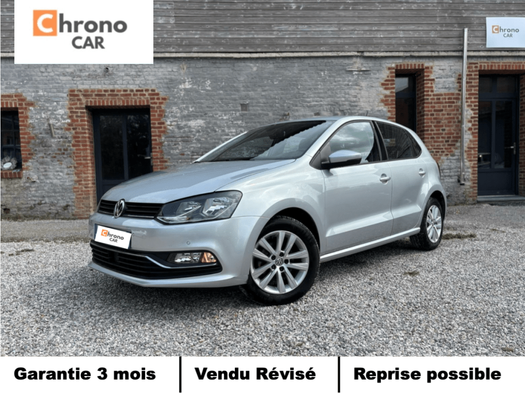 Volkswagen Polo 1.2TSI 90ch 5p/ 1ERE MAIN / BOITE AUTOMATIQUE / SUIVI COMPLET 12&nbsp;990€