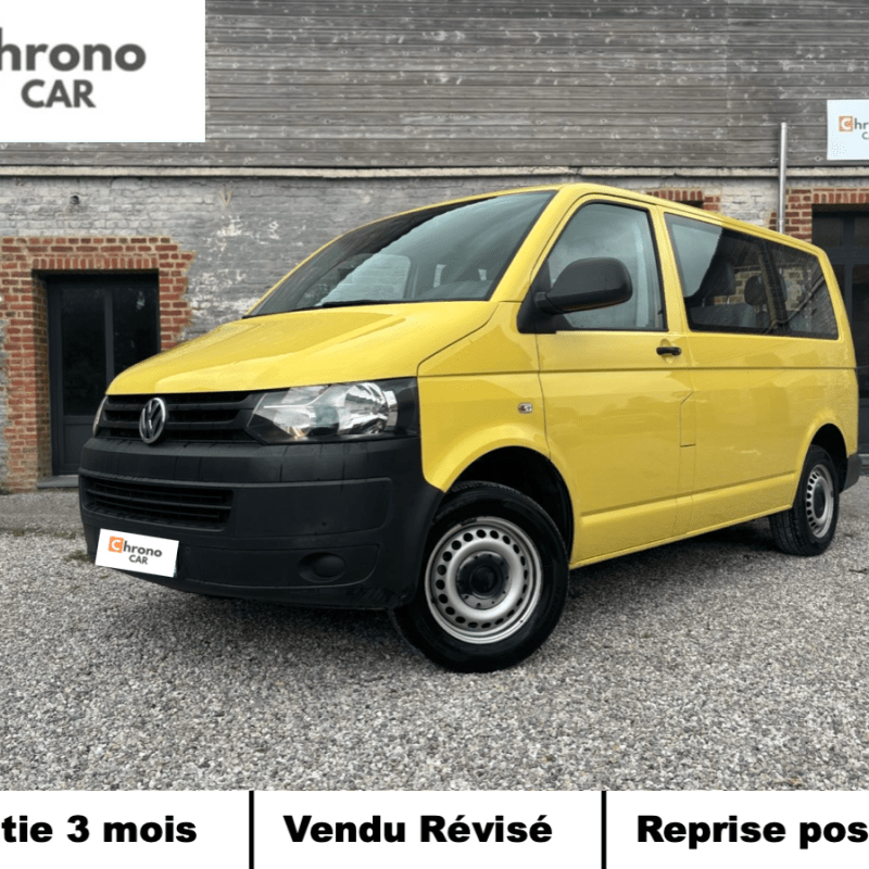 Volkswagen Transporter KOMBI 2.0TDI 90ch 9PL / 1ERE MAIN / SUIVI COMPLET EN CONCESSION / REGULATEUR 19&nbsp;990€