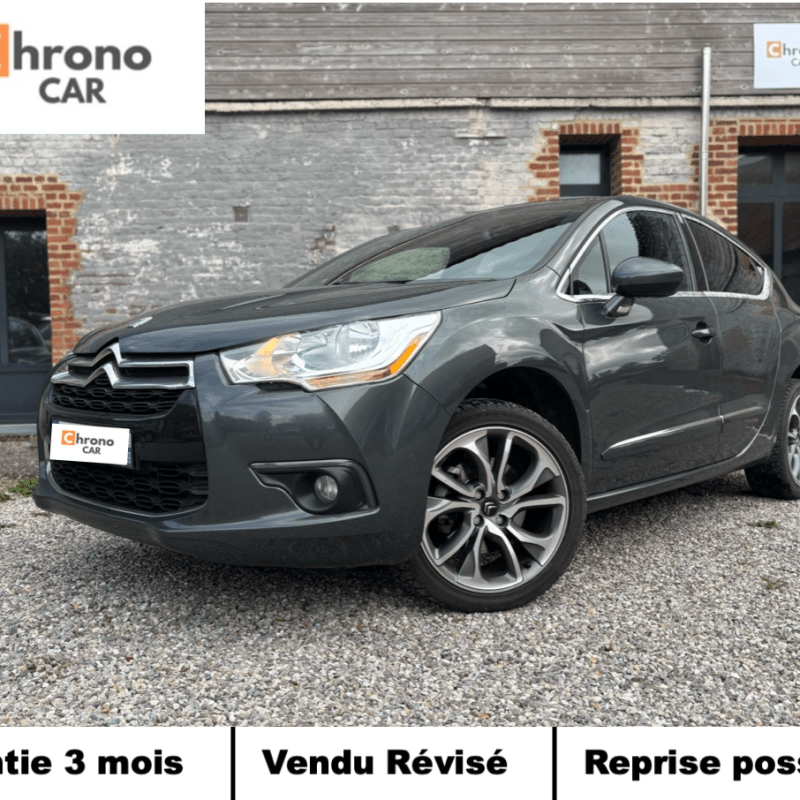 Citroen DS4 1.6THP 160ch Sport Chic 5p / BOITE AUTOMATIQUE / 1ERE MAIN / SUIVI COMPLET / ATTELAGE 8&nbsp;990€